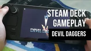 Steam Deck - Devil Daggers Gameplay