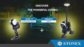 X120GO SLAM Laser Scanner + Vehicle mount Accessory