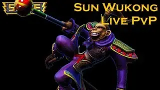 Smite Beta - Sun Wukong PvP Guide with Live Commentary