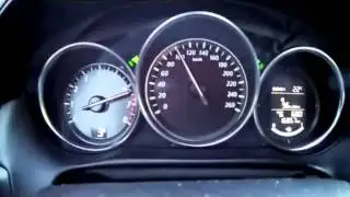 Динамика Mazda CX-5 2.0МТ 0-100км/ч  150л.с