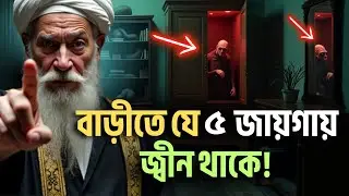 বাড়ীতে যে ৫ জায়গায় জ্বীন থাকে! এখনি জেনে নিন না হয় বিপদে পড়বেন  | Islamic video | ইসলামিক ভিডিও