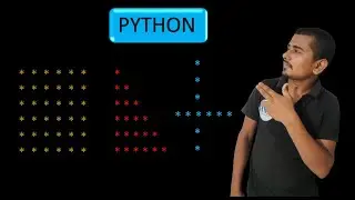 python pattern shapes in hindi |pattern programs in hindi| 