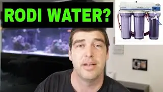 Reverse Osmosis De-Ionized water for your aquarium.