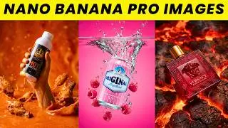 NANO BANANA PRO INSANE Product Photos (Gemini 3 Pro Image TUTORIAL)