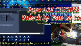 Oppo A11K Oppo A12 Unlock by gsm isp tool