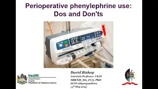 Perioperative phenylephrine for Obstetric Spinal Anaesthesia