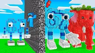 Hice Trampas con BRAINROTS SECRETOS en Reto de Construcción en Minecraft!
