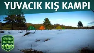 KAMPTA AYI İZİ GÖRMEK / YUVACIK / KIŞ KAMPI / DENEME TAHTASI