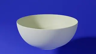 Modelling a Bowl in Blender 2.8