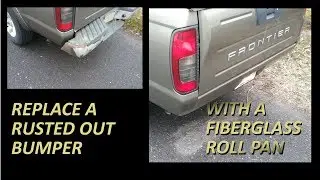 Fiberglass Roll Pan Install Nissan Frontier Pickup