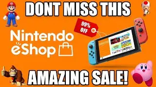 An AMAZING Nintendo Eshop Sale Is Live Now!