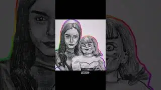 Annabelle ⚡⚡....|| #shorts #art #annabelle