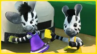 Зу и групповые занятия | Сборник 1 час | Зу на русском 🦓 | Мультфильмы