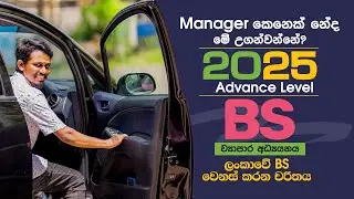 Manager  කෙනෙක් නේද මේ? /#BS | #advancelevel | #2025a/L | ව්‍යාපාර අධ්‍යයනය