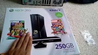 Unboxing Xbox 360 With Kinect (250 GB) Part 1