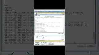 Cisco Packet Tracer. Запуск статического NAT