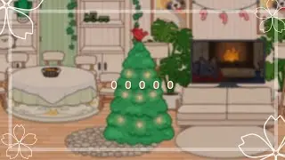 New Christmas Family House!!🤍🎄|| Toca Ginger