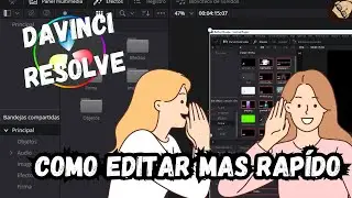 Así editas más rápido en DaVinci Resolve.
