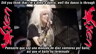 Vixen - Edge of a Broken Heart [LIVE] subtitulada en español (Lyrics)