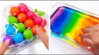 Oddy Satisfying & Relaxing Slime 9 Compilation ASMR 2019