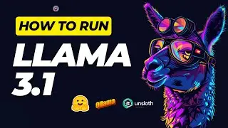Let's run Llama 3.1 8B Model (Different Ways)