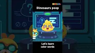 Colorful dinosaurs poop! 🦖🦖🦕🐉💩💩 