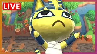 Ankha's Third Visit | Animal Crossing New Horizons LIVE