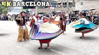 Fiesta de Otoño de la Sagrada Familia - Festival de Danzas Latinas 2024 Barcelona, Spain