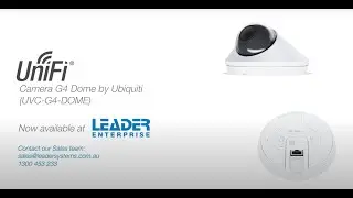 UniFi G4 Dome Camera |  Unboxing