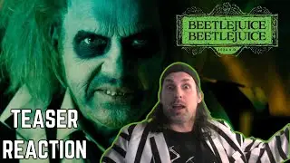 BEETLEJUICE! BEETLEJUICE! Teaser Trailer Reaction from a BETELGEUSE Cosplayer!