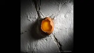 Cracked Egg - Photoshop Retouching Process