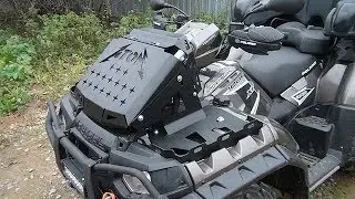 Вынос радиатора polaris sportsman 850. Шноркель на квадроцикл Polaris 850 Turing.