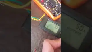 Setting a DC monitor to work with a 50A shunt