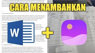 CARA MENAMBAHKAN FOTO PADA FILE WORD DI HP