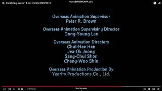 Family Guy End Credits Fix It