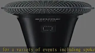 Shure SV100-WA Multipurpose Cardioid Dynamic Vocal Microphone with On/Off Switch, 15' XLR-to-1/4" C