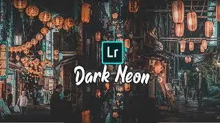 Lightroom Edit Neon Lights (Dark Neon) Tone Tutorial | How To