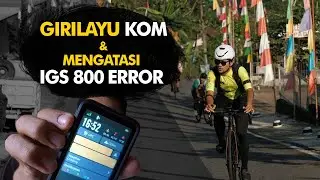 RACING IN GIRILAYU KOM WHILE TESTING THE IGS 800 FOR DAMAGE