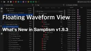 What's New in Samplism v1.9.3