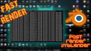 NO Preview Render in blender I render in CMD in Blender I رندر بدون نیاز به پیش نمایش در بلندر I