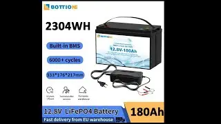 Bottione LiFePO4 battery 180Ah