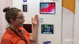 Wall-Smart at ISE 2019: Flush mounts for newest iPad Pro, Crestron keypads, more