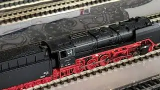 feischmann n scale 714473 br.44 tcdd 56.000 benzr orjinal ses decoderli buharlı lokomotifi ilk test