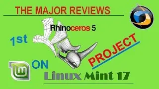 First Rhino 5 project on Linux Mint