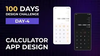 Daily UI Challenge • Day 4- Calculator App Design in Figma • MrSid