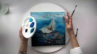 МК для любителей интерьерных картин с оригинальным сюжетом.