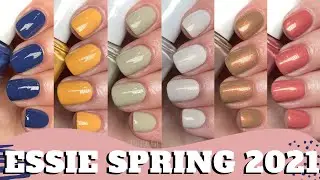 Essie Spring 2021 Collection | Review, Live Swatches & Swatch Pictures