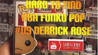 Unboxing Hard to find vaulted NBA FUNKO POP#09 DERRICK ROSE(How to check fake nba funko pop)