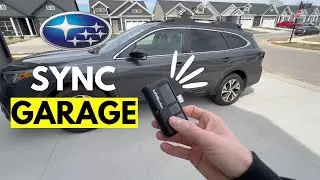 Subaru Garage Door Opener Programming: Homelink