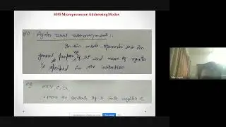 Instructions and Addressing Modes in 8085 MP